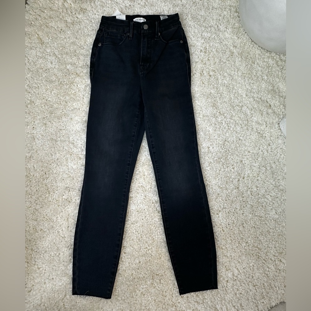 NWT Good American Jeans, SZ 00/24